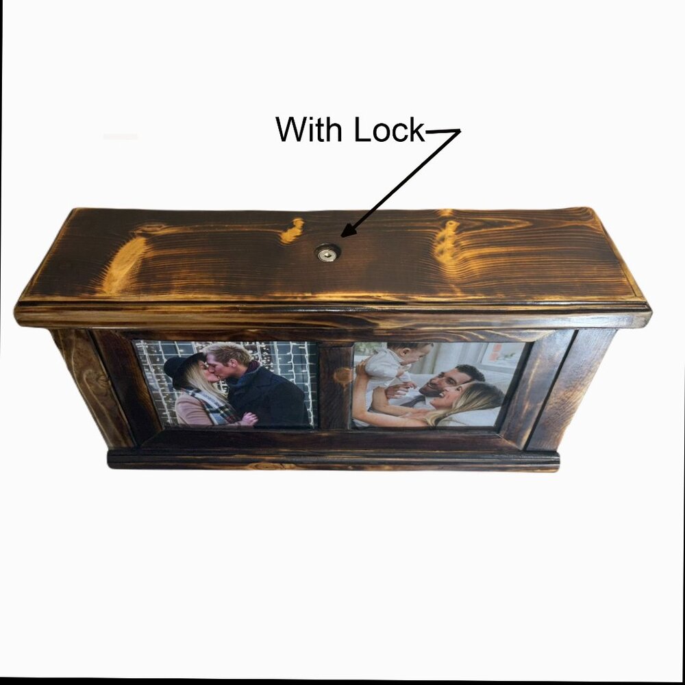 Double Picture Frame With Lock - Picture 4 of 13
